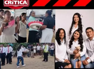 San Carlos los despide entre llanto: entierro de familia pastoral