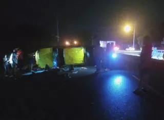 Conductor muere tras brutal colisión y vuelco en Azuero