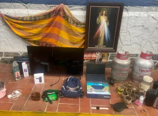 Ubican artículos de dudosa procedencia en el cementerio de Las Tablas