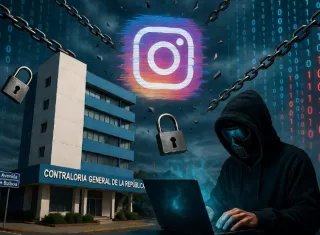 Vuelve y traban a la Contraloría. Hackean su cuenta de IG y borran todo 