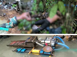Cayó banda de mineros ilegales en Donoso