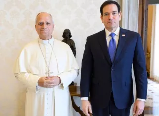 Marco Rubio reafirma ante el papa León XIV su apuesta por la paz