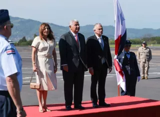 Mulino llega a Costa Rica a la toma de posesión de Laura Fernández