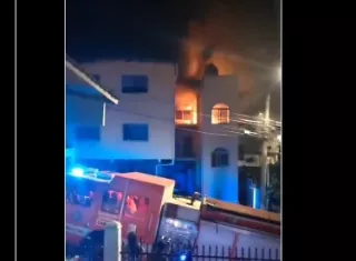Explosión y candela en Samaria