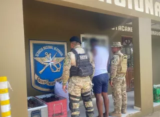 Detectan a hombre con langosta en tiempo de veda en Costa Arriba de Colón