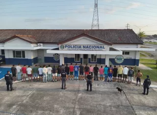 Mujer y extranjero entre los 24 detenidos por microtráfico en Panamá Oeste