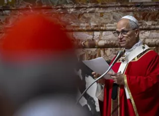 El del Papa León XIV. Foto: Cortesía
