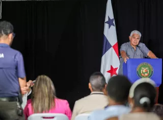 El presidente José Raúl Mulino anunció que colocará pantallas gigantes en algunos puntos del país. 