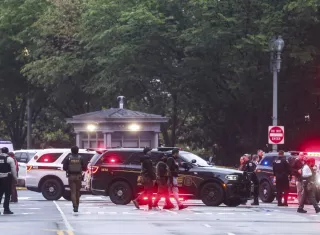 Operativo de seguridad en Washington. /Foto: EFE