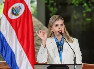 Laura Fernández, presidenta de Costa Rica. /Foto: EFE