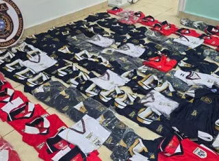 Las camisetas procedían de Centroamérica.  /   Foto: Cortesía