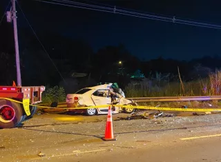Un muerto y cinco heridos tras brutal colisión múltiple en autopista
