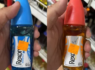 Entre los productos retenidos aparecen las variedades Rexona Musk 52.5 g, Rexona Activo 52.5 g y Rexona Excel Men 52.5 g.