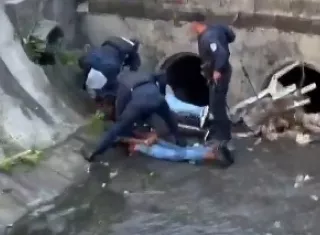 Los presuntos delincuentes fueron aprehendidos por unidades de la Policía 