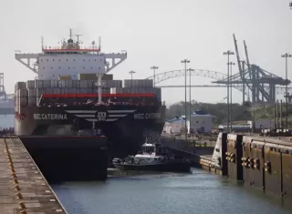 Canal de Panamá. 