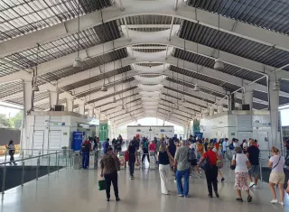 El Metro habilita nuevo acceso peatonal. Foto ilustrativa