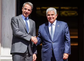 El presidente de la República, José Raúl Mulino, concluyó su visita de Estado en Atenas, Grecia, fortaleciendo la posición de Panamá como uno de los principales registros marítimos del planeta. Foto: Cortesía