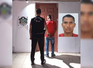 Le pegó a su esposa embarazada y sus hijastros, ahora está tras las rejas