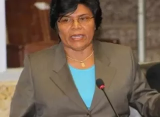 La exdiputada Crecencia Pérez del Partido Revolucionario Democrático 