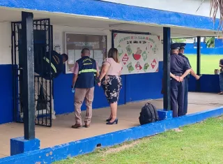 Este martes, las clases en el instituto se desarrollarán con normalidad, confirmó la directora. /  Foto: Eric Montenegro