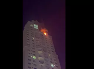 Ninguno de los residentes resultó afectado ni herido producto del siniestro. Tampoco se reportó ninguna víctima fatal.  /  Captura de video: RS