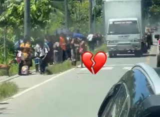Unidades del Cuerpo de Bomberos le prestaron atención prehospitalaria en el sitio antes de estabilizarla y trasladarla de urgencia al Hospital de Changuinola.