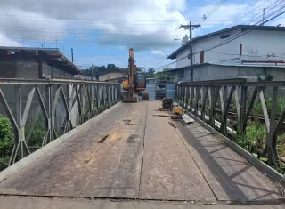 Avanza construcción del nuevo puente vehicular de El Polvorín, Colón