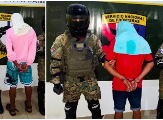 Los sospechosos fueron remitidos a la cárcel de Chiriquí.  /  Foto: Senafront