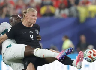 Haaland lidera el regreso histórico de Noruega al Mundial. /Foto: EFE