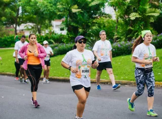 ¡Corre por tu salud, corre a todo pulmón! 
