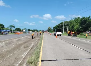 El proyecto contempla la intervención integral de aproximadamente 192 kilómetros de la vía Panamericana Oeste. Foto. Cortesia