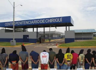 Tanto los condenados como los imputados fueron remitidos a la cárcel de Chiriquí.  /  Ftomontaje