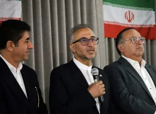 La selección iraní agradeció la acogida "del maravilloso pueblo de México" en medio del "trato injusto y antideportivo que sufrió nuestra delegación" durante el torneo internacional. Foto. EFE
