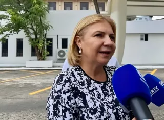 Ministra de Gobierno, Dinoska Montalvo.  /  Captura de video