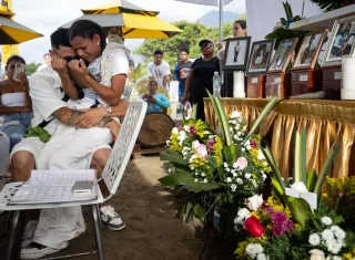 La historia de Leonardo Suárez refleja el drama humano que dejó el terremoto en Venezuela. /Foto: EFE
