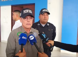 El ministro Frank Ábrego señaló que el país enfrenta importantes desafíos frente a las organizaciones criminales. Foto. Melquíades Vásquez