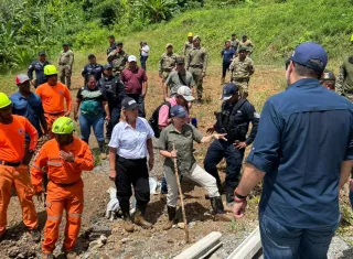 Ayuda para afectados por mal tiempo comienza a llegar a Bocas 