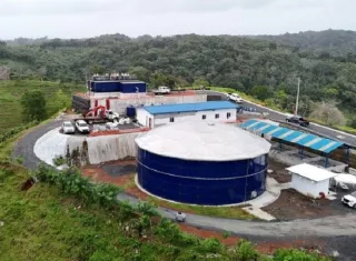 Nueva planta potabilizadora en Costa Abajo de Colón registra un 86% de avance