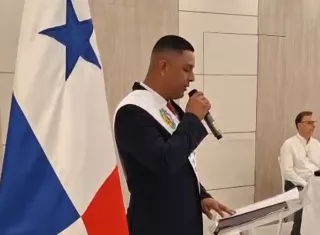 Carlos Lima, representante del corregimiento de Buena Vista, detalló que habrá mucho trabajo mancomunado para apoyar a la comunidad colonense. Foto. Diómedes Sánchez
