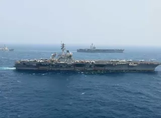 Estados Unidos responsabiliza a Irán de los recientes ataques contra embarcaciones. Foto. @CENTCOM