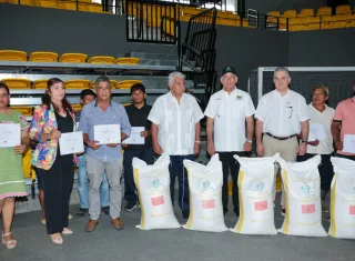 El presidente José Raúl Mulino realizó na gira por Bocas