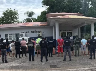 Los detenidos quedaron a órdenes de la Fiscalía de Drogas.  /  Foto: PGN