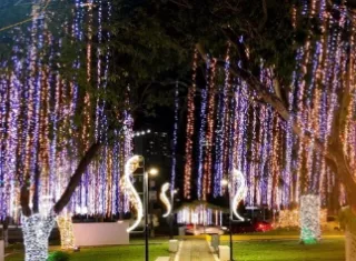 El presupuesto de alumbrado navideño del 2025 fue de 3.3 millines 