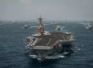 El Centcom reportó el lunes que las Fuerzas Armadas estadounidenses usaron por primera vez en combate drones marítimos para atacar un centro de mantenimiento para submarinos y barcos en un puerto iraní en la Base Naval de Bandar Abbas. @Centcom