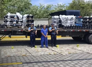 Cocaína salió de Panamá, cruzó Costa Rica y fue incautada en Nicaragua