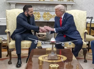 Nayib Bukele es uno de los aliados más importantes de la administración Donald Trump. Foto. EFE
