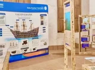 La exposición permanecerá abierta al público en la Real Aduana, en la histórica población de Portobelo.