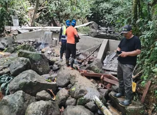 Se tiene previsto que la obra en el corregimiento de Guásimo sea entregada durante el mes de agosto. Foto. Cortesía