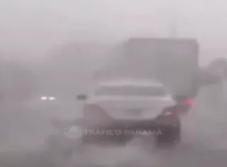 Las fuertes lluvias se mantienen en la capital 