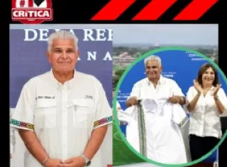 El presidente José Raúl Mulino dio exposición al trabajo de que realizan los alumnos del Inadeh.